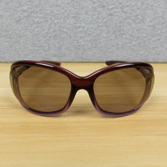 TOM FORD Jennifer Sunglasses Purple Gradient TF8 83F 61-16-120 Made in Italy - Picture 2 of 15